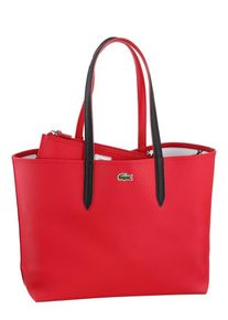 Lacoste, Damen Shopper 'MINNIE BLUE HOLIDAY COLLECTOR', Rot