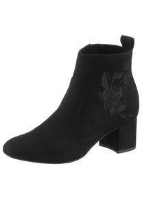 Marco Tozzi, Damen Stiefelette, Schwarz