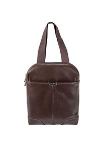 Samsonite, Damen S-Oulite LTH Crossover Umhängetasche Leder 21 cm, Braun