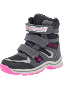 Killtec, M&auml;dchen Winterstiefel 'Zany', Grau / Pink