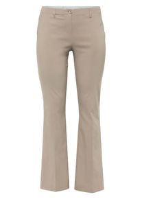 sheego Basic, Damen Hose, Taupe