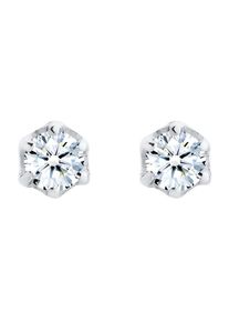 Diamore, Damen Ohrringe, Silber / Weiß