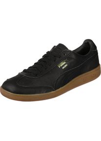 Puma, Herren Madrid Premium, Braun / Gold / Schwarz