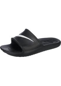 Nike Sportswear, Herren Badesandale 'Kawa Shower Slide', Schwarz / Wei&szlig;
