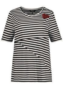 Ulla Popken, Damen Shirt, Schwarz