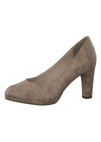 Tamaris, Damen Pumps 'Moffen', Dunkelbeige