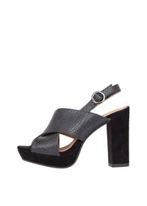 Bianco, Damen Sandalen, Graphit / Schwarz