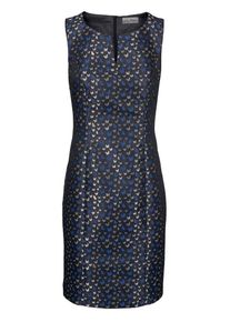 Heine, Damen Abendkleid, Blau / Silber