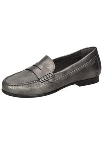 Sioux, Damen Slipper 'Lioba', Silbergrau