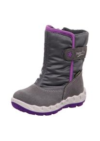 Superfit, M&auml;dchen Winterstiefel 'Icebird', Basaltgrau / Neonlila