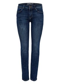 Only, Damen Slim Fit Jeans 'Sisse Reg', Blue Denim