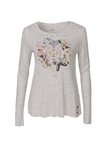 EDC by Esprit, Damen Langarmshirt, Beige