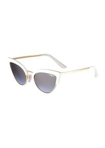 VOGUE Eyewear, Damen Sonnenbrille, Gold / Violettblau / Weiß