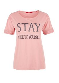 s.Oliver RED LABEL, Damen Jerseyshirt, Pastellpink