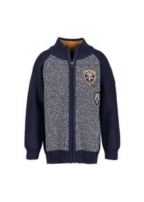 Blue Seven, Strickjacke, Blau / Wei&szlig;