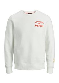 Jack & Jones JACK & JONES, Herren Sweatshirt, Rot / Weiß