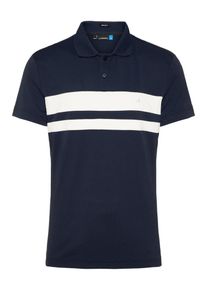 J. Lindeberg J.Lindeberg, Herren 'Craig Polo TX Torque' Poloshirt, Navy / Wei&szlig;