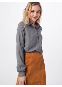 Vila, Damen Bluse 'VIGIULIA L/S SHIRT C2', Gold / Grau
