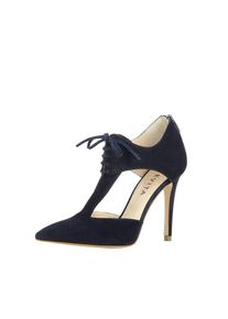 Evita, Damen Pumps halboffen, Marine