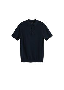 Mango Man, Herren Poloshirt 'Arraona', Navy