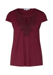 ABOUT YOU, Damen Shirt 'Aurelie', Weinrot