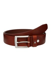 Tommy Hilfiger, Herren Gürtel 'ADAN LEATHER BELT 3.5', Braun