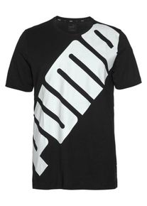 Puma, Herren T-Shirt, Schwarz / Weiß