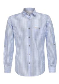 Stockerpoint, Herren Hemd Campos3, Hellblau / Weiß