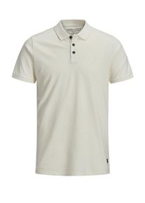 Jack & Jones JACK & JONES, Herren Poloshirt, Offwhite