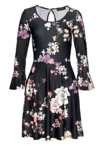 Melrose, Damen Kleid, Mischfarben / Schwarz