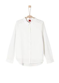 s.Oliver Junior, Mädchen Longbluse, Weiß