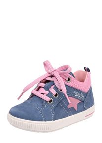 Superfit, M&auml;dchen Sneaker 'Moppy', Taubenblau / Rosa