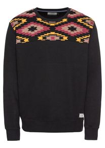 Jack & Jones JACK & JONES, Herren Sweatshirt 'JORFRATO SWEAT CREW NECK', Schwarz