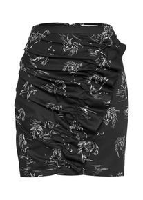 EDITED, Damen Minirock 'Fara', Schwarz / Wei&szlig;