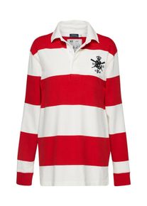 Polo Ralph Lauren, Damen Shirt, Rot / Offwhite