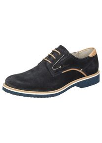 Sioux, Herren Schnürschuh 'Encanio-702', Hellbeige / Nachtblau