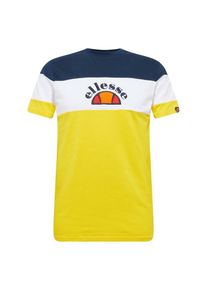 Ellesse, Herren T-Shirt 'GUBBIO', Navy / Gelb / Orange / Schwarz / Wei&szlig;
