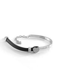 Guess, Damen Armband 'My Gift For You', Schwarz / Silber