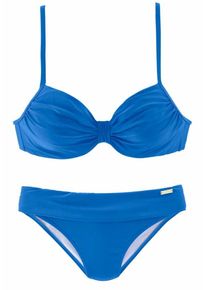 Lascana, Damen Bügel-Bikini, Blau