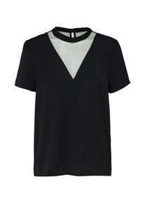 Vila, Damen Shirt 'Meller', Schwarz