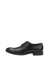 Bianco, Herren Klassische Derby-Schuhe, Schwarz