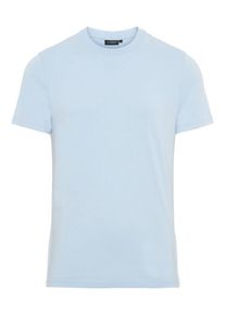 J. Lindeberg J.Lindeberg, Herren T-Shirt 'Silo Supima', Azur
