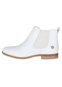 Apple of Eden, Damen Chelsea Boots 'Manon', Naturweiß