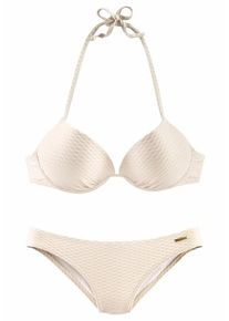Bruno Banani, Damen Push-up-Bikini, Creme