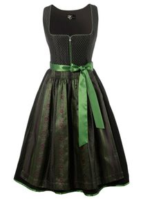 Turi Landhaus, Damen Dirndl midi, Gr&uuml;n
