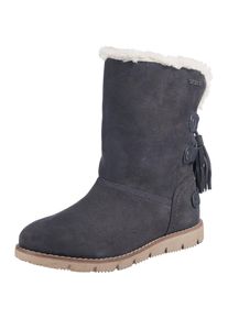 Tom Tailor, Damen Winterstiefel, Dunkelgrau