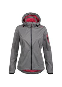 CMP, Damen Softshelljacke, Graumeliert / Pitaya