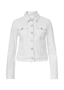 Hallhuber, Damen Jeansjacke, Weiß