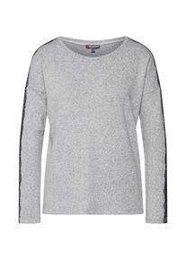 Street One, Damen Pullover, Graumeliert