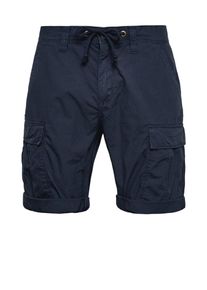Q/S Designed By, Herren Cargo-Shorts, Navy
